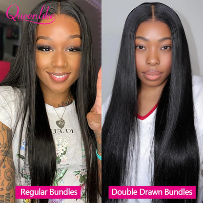 15A Double Drawn Vietnamese Raw Straight Human Hair Bundles Human Hair 20 22 24 26 inch Top Quality Bundles Hair Extensions